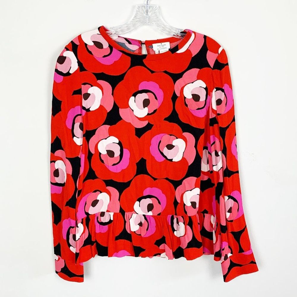 Kate Spade Floral Blouse